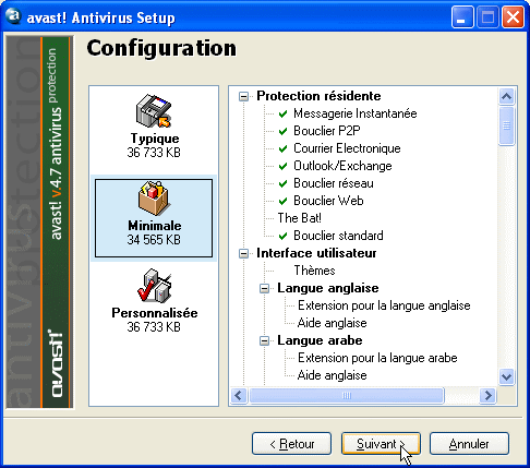 Avast! - Installation 5