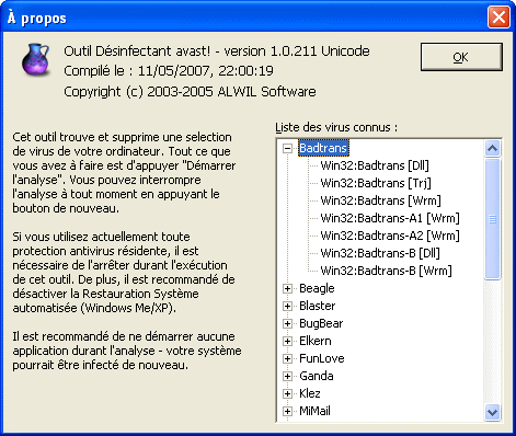 Avast! Virus Cleaner