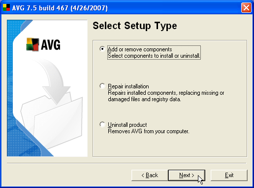 AVG Antivirus - Procédure d'installation