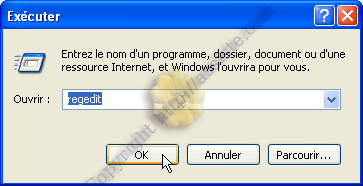 Changer le nom d'utilisateur enregistré d'une licence Windows XP