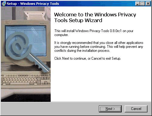 Message crypté au format OpenPGP