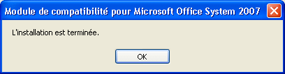 Fichiers xlsx - Format xlsx - Installation 05