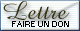Donation par lettre