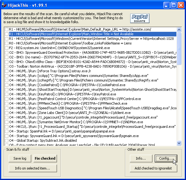 HijackThis