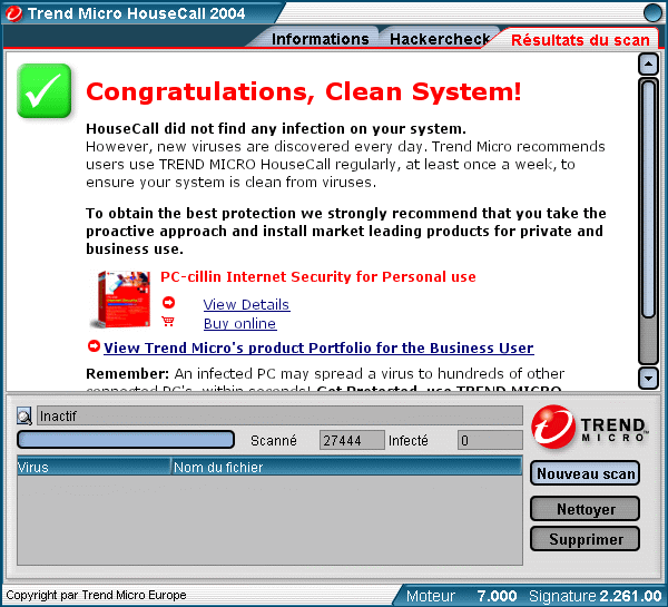 Antivirus gratuit en ligne