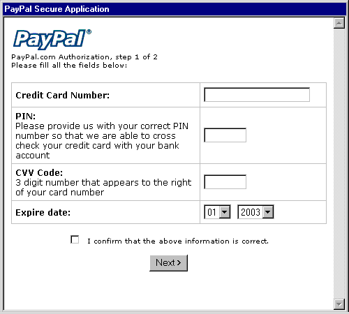 Phishing