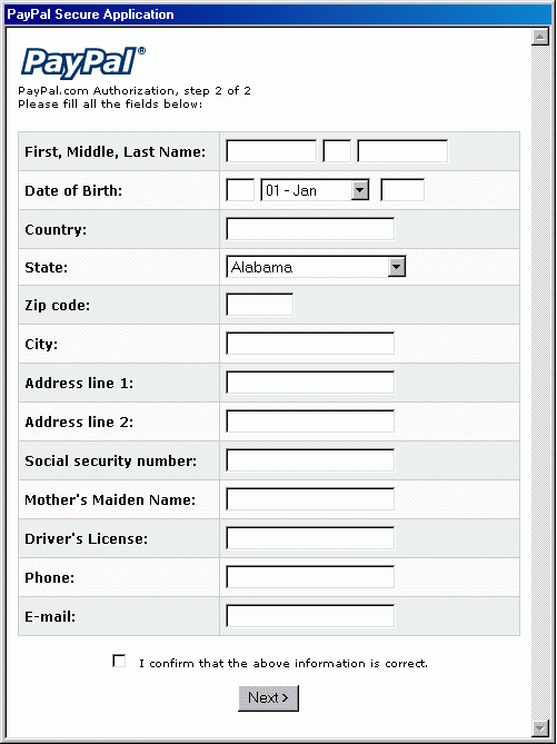 Phishing
