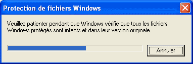 Réparer Windows avec SFC /scannow