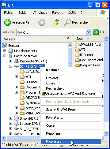 Vérifier Réparer Erreurs Disque durs - Partition - Système de fichiers
