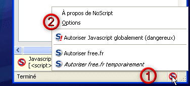 NoScript Mozilla Firefox