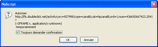 NoScript Mozilla Firefox