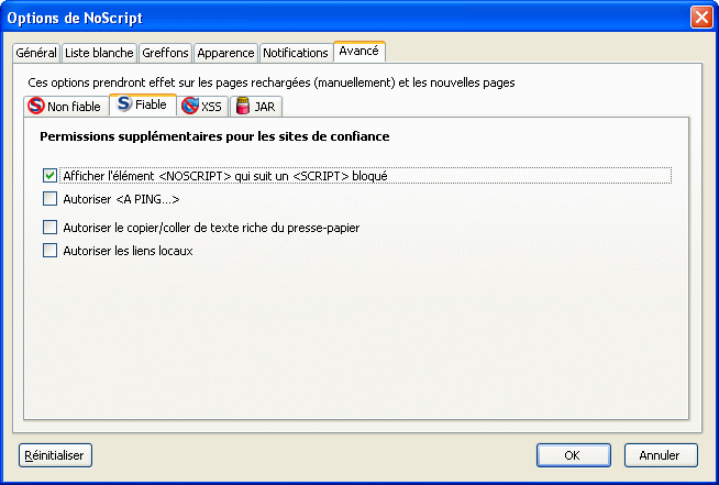 NoScript Mozilla Firefox