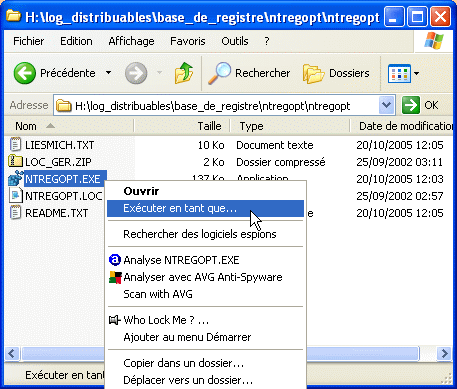 NTRegOpt - NT Registry Optimizer