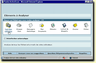 Panda Active Scan - Panda Scan - Antivirus gratuit en ligne - Online Free Anti-Virus