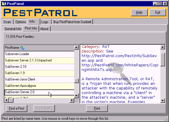 PestPatrol